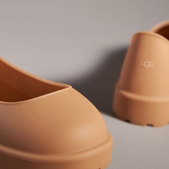 UGG Rubber Guard Boot Covers in Chestnut,  NIB SZ L. W 12-14 / M 11-13 - Picture 4 of 11